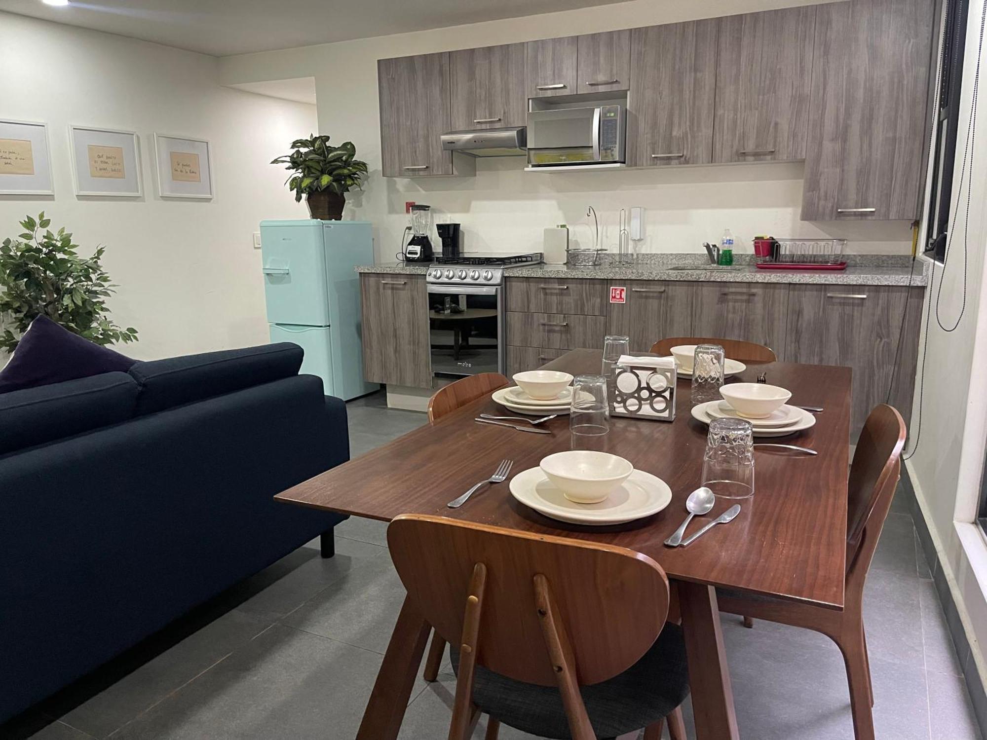 墨西哥城Nuevo Y Ubicado Departamento Zona Santafe公寓 外观 照片